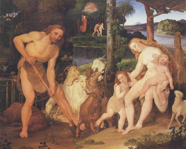 Adam and Eve after Expulsion from Eden (mk45)